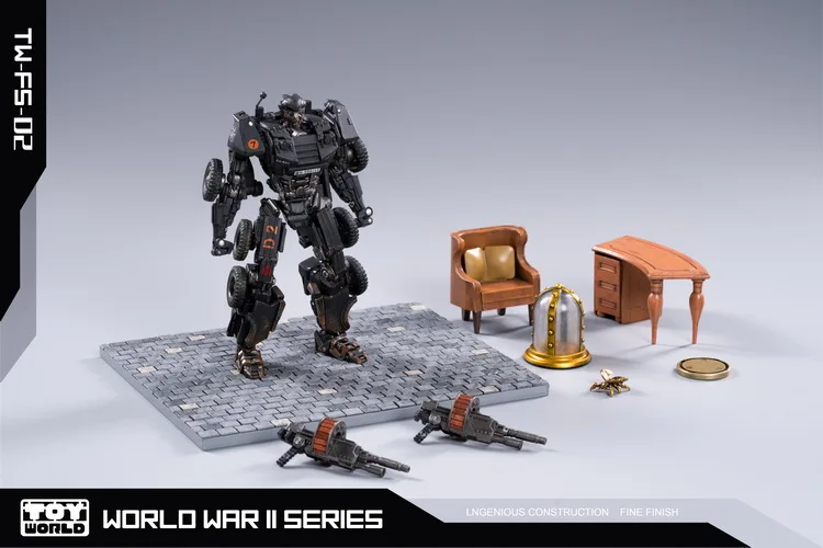 [В наличии] toyworld TW-FS02 Fierce Hot World War II Series робот-игрушка Детская экшн-фигурка из ПВХ