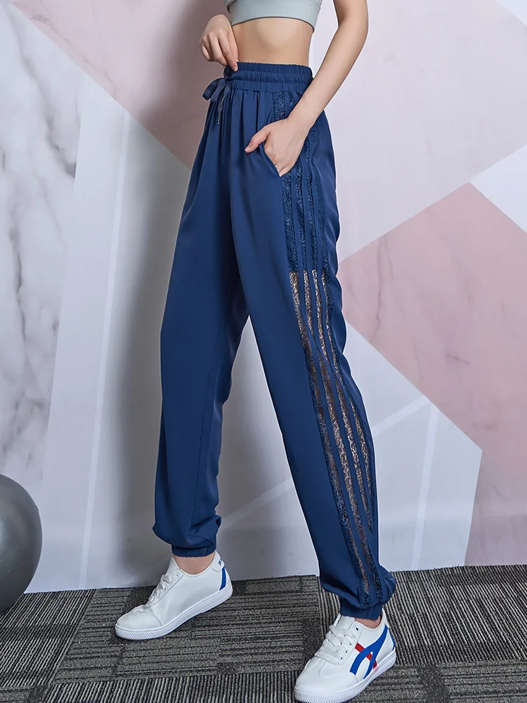

Sports Pants Indeed Strange Women Summer Thin Section Loose Large Size Beam Feet Casual trousers quick-drying running yoga fitn