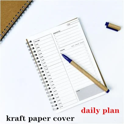 

Планировщик Coliky N273 А5 из крафт-бумаги
