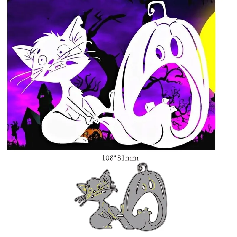 

metal cutting dies cut die mold Halloween decoration Scrapbook paper craft knife mould blade punch stencils dies