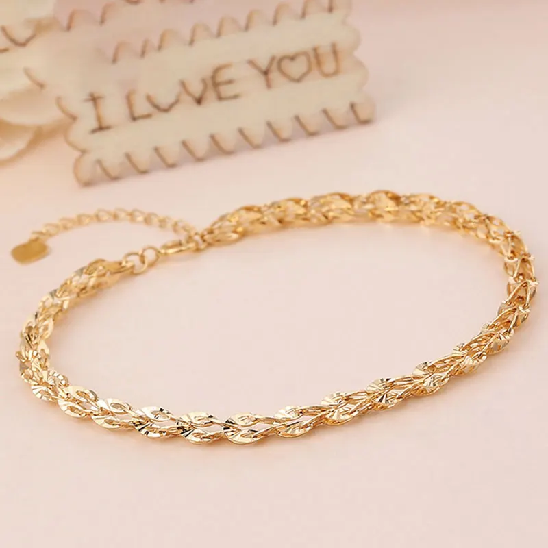 Женский блестящий браслет цепочка с цепочкой в виде хвоста Феникса из настоящего