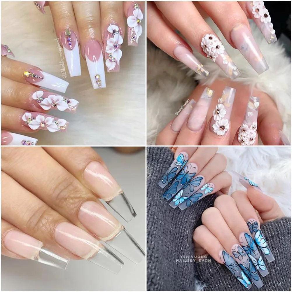 Nail Acrylic Powder and Monomer Kit Manicure Set Includes Glass Cup Carving Pen Nail Art DIY Set for Girls Women