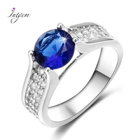 cubic zirconia fashion jewelry rings dainty engagement party ring for women promise wedding rings for couple gift wholesale