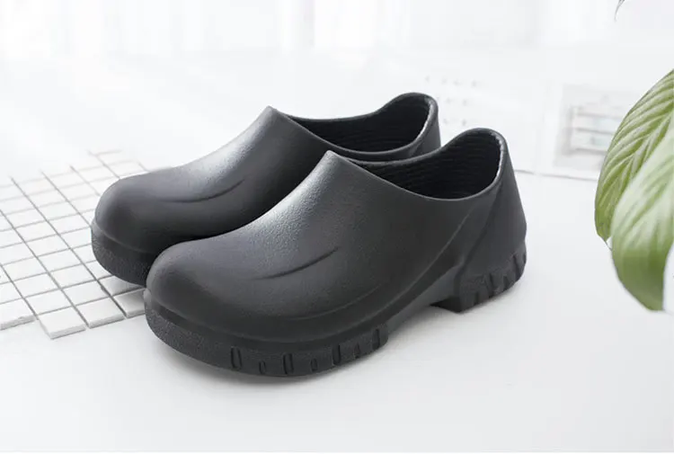 

EVA High Quality Chef Shoes Non-slip Waterproof Oil-proof Resistant Work Shoes For Hotel The Kitchen Food Factory And Workshop