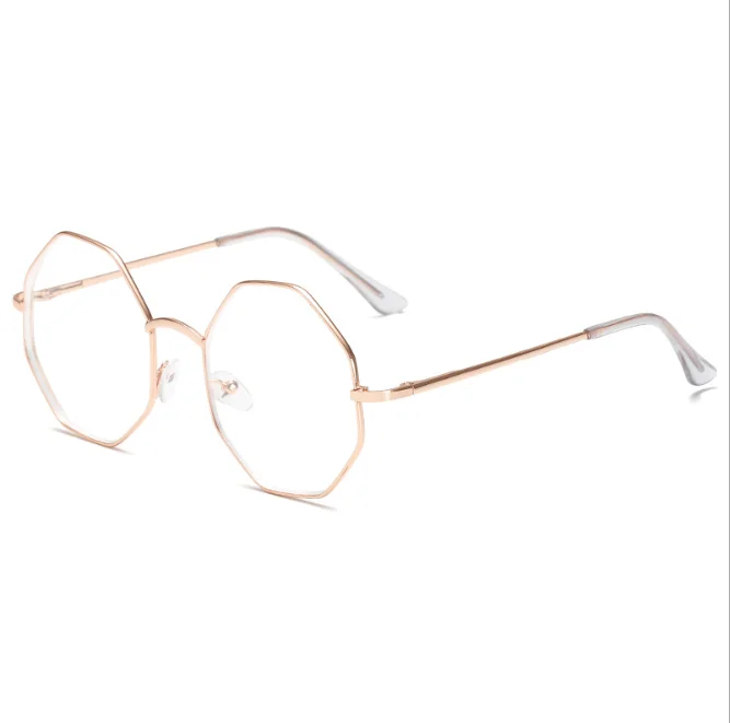 Очки в стиле ретро для мужчин и женщин прозрачные искусственные очки круглые |