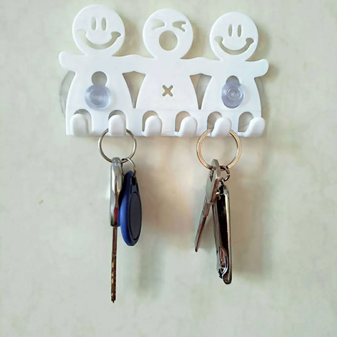 Присоска для зубной щетки 5 позиционный держатель ванной комнаты с мультяшным