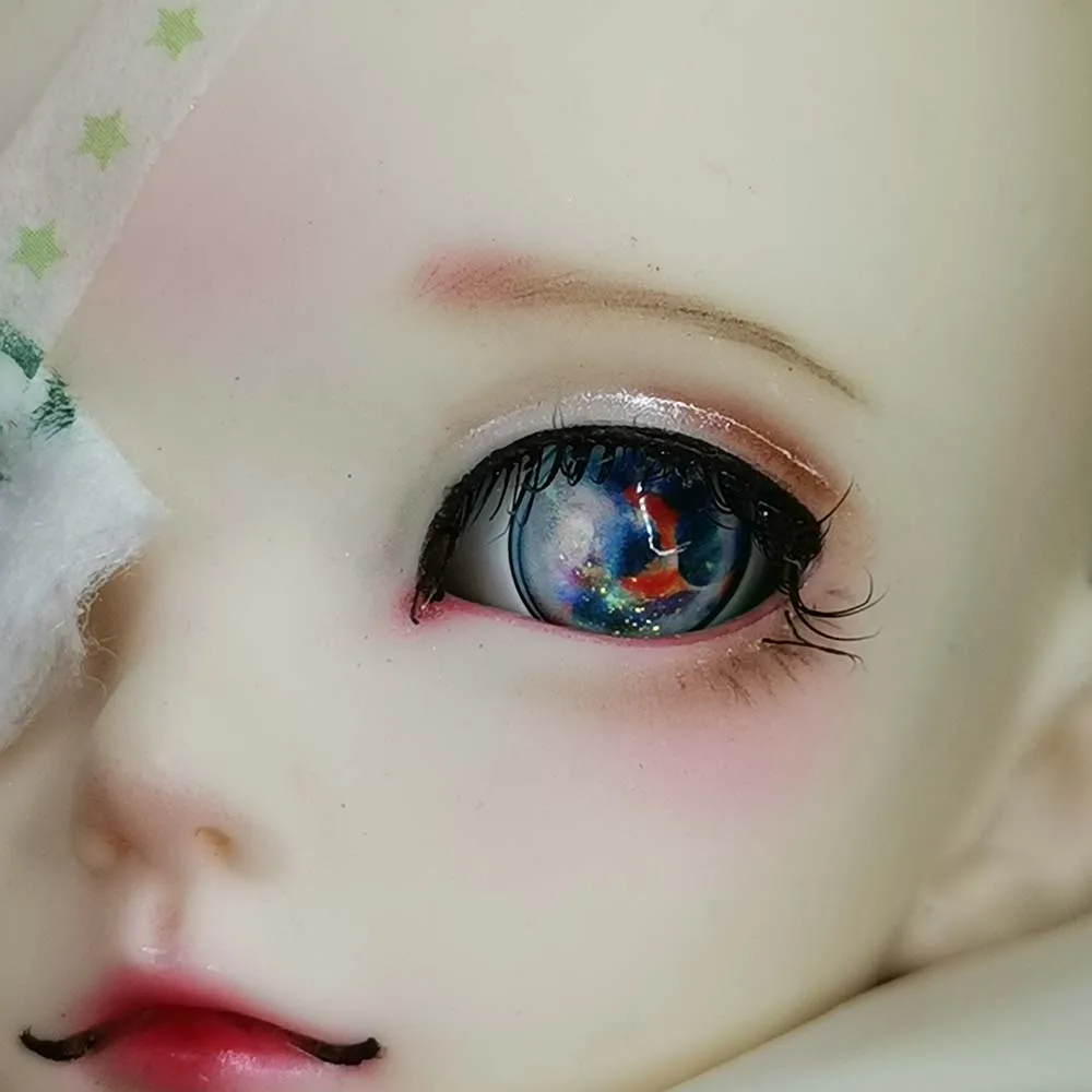 14 мм bjd кукольные глаза 8 22 игрушечные для 1/8 1/6 1/4 1/3 12 galaxy dollfie dream Minifee кукла mdd eyes