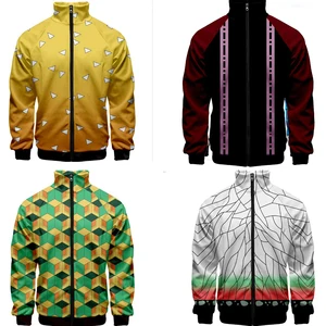 Пальто Demon Slayer: Kimetsu no Yaiba, толстовка Kamado Tanjirou Kamado Nezuko Sabito Iguro Obanai, косплей, мужские костюмы, толстовки