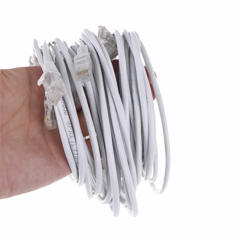 

Патчкорд CAT 5e, 1/1,5/2/3/5 м, RJ45, для подключения к сетям Ethernet, высокая скорость передачи данных, для роутеров, ноутбуков, ПК