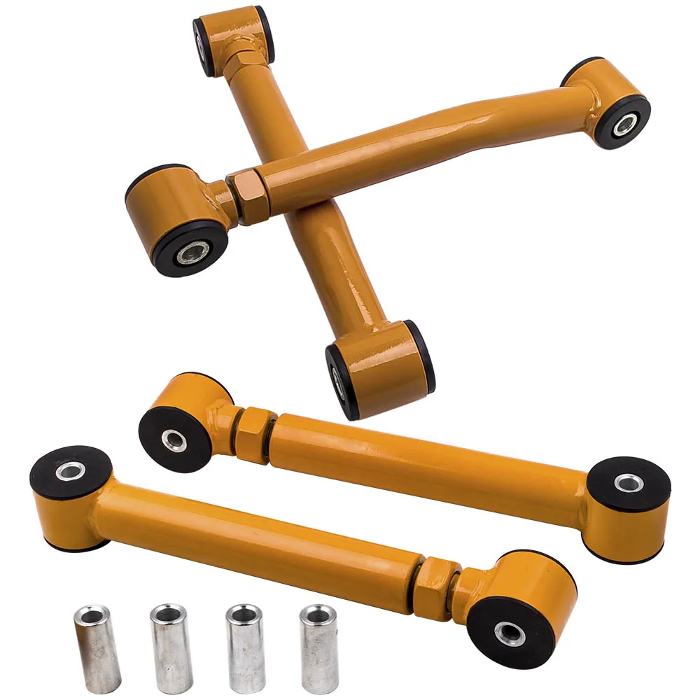 4 шт. регулируемые передние нижние и задние верхние рычаги управления для Jeep Grand