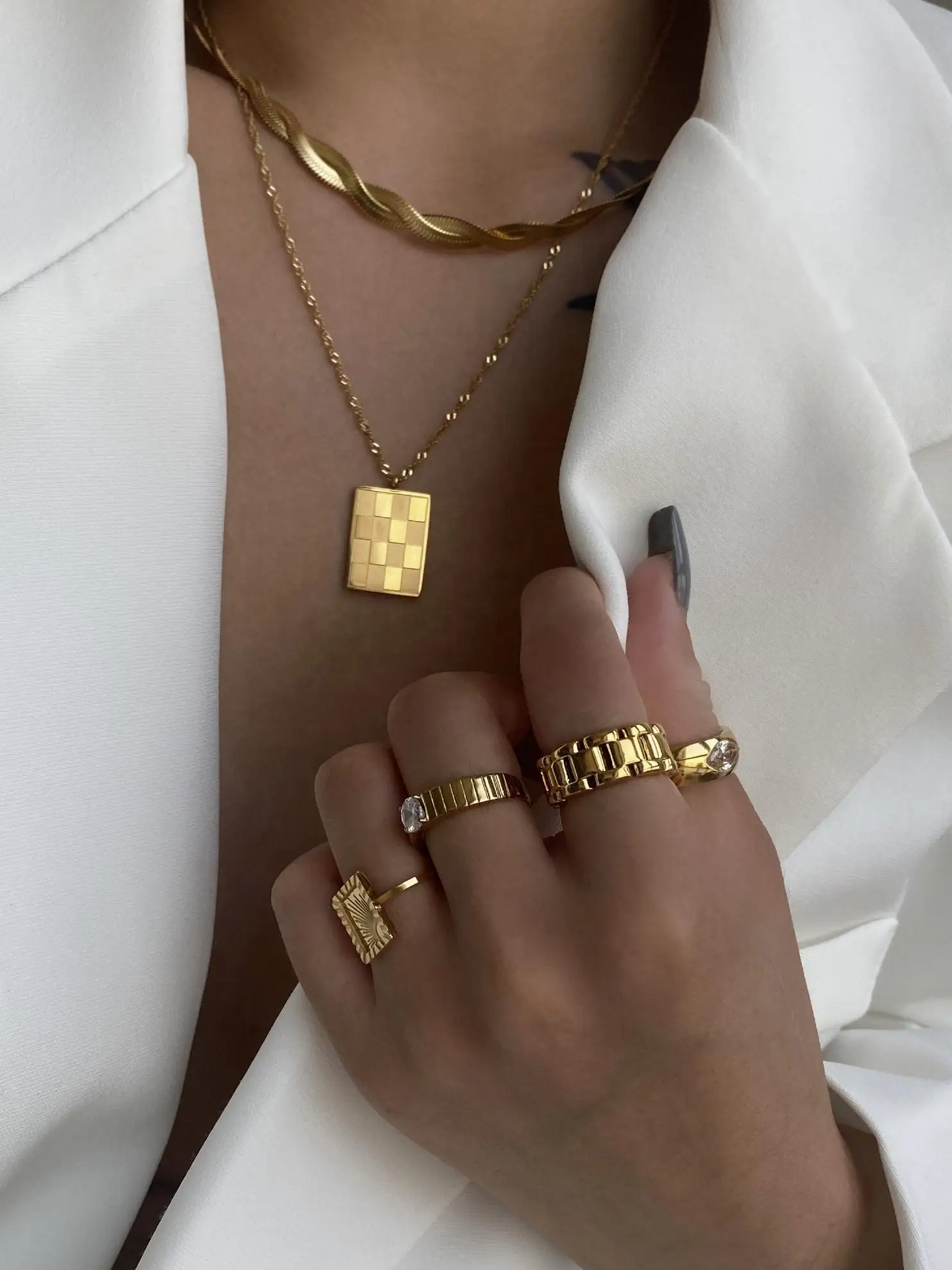 Новинка 2021 изготовленная на заказ Высококачественная цепочка-чокер из