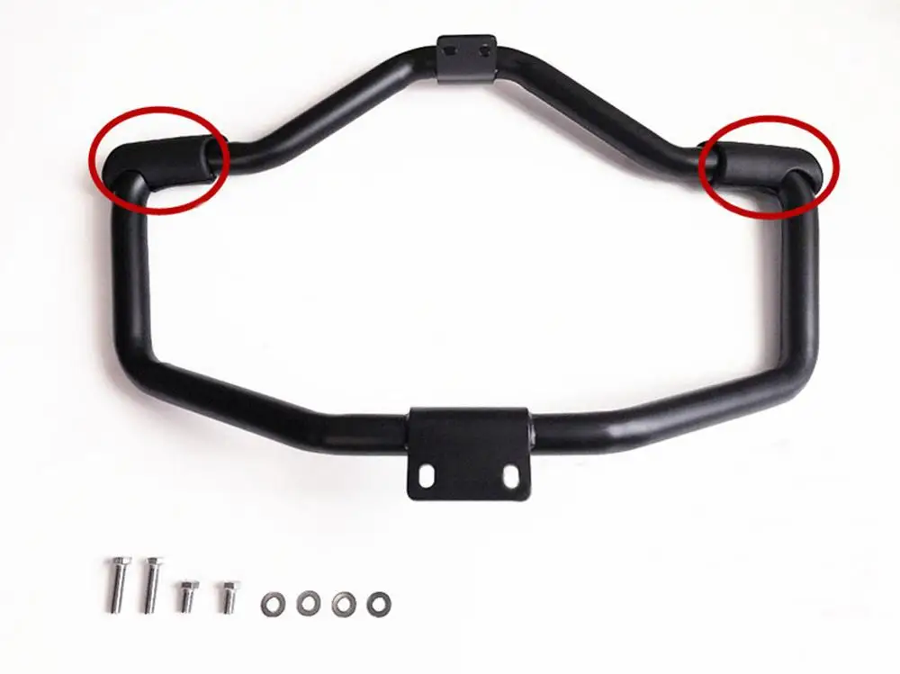 Защита двигателя амортизатор бампера защита коленей с резиновым покрытием для