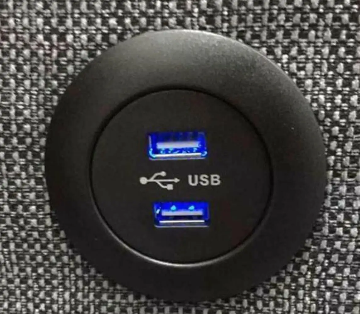 Двойной USB электроадаптер для зарядки для полного Электрический мягкий диван настольного крепления