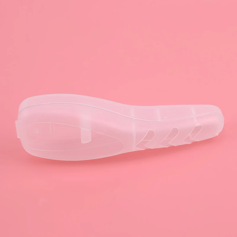 Transparent Portable Men Manual Razor Shaver Cover Travel Case Holder BoxShaver Storage Box Blades Organizer | Красота и здоровье