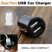mini car charger 2 4a 3 2a dual usb charger fast charging phone adapter for mobile phone tablet car accessories