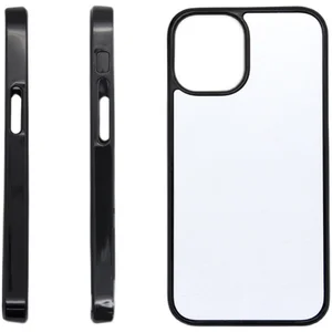 customize 2d sublimation blank case for iphone 11 12 13 mini pro max x xr xs plastic cover aluminium plate customized diy 10pcs free global shipping