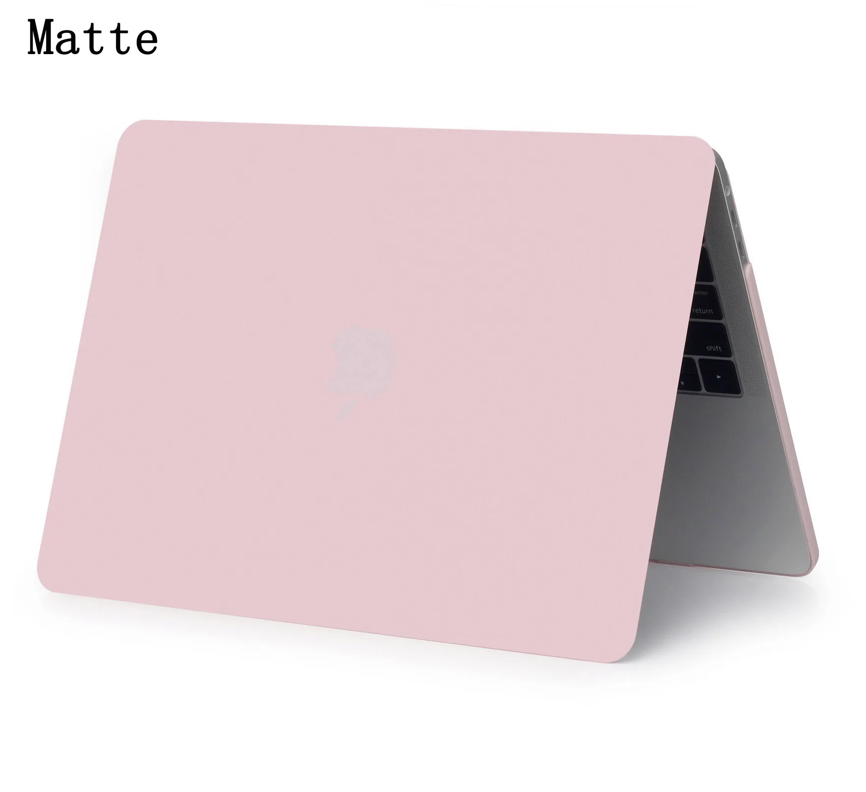 Чехол для ноутбука Apple MacBook Air Pro retina 11,6 12 13,3 15,4 дюймов для New Air Pro 13 A1466 A1932 A1989 A2159 с сенсорной панелью ID - Цвет: Matte   shi  Pink