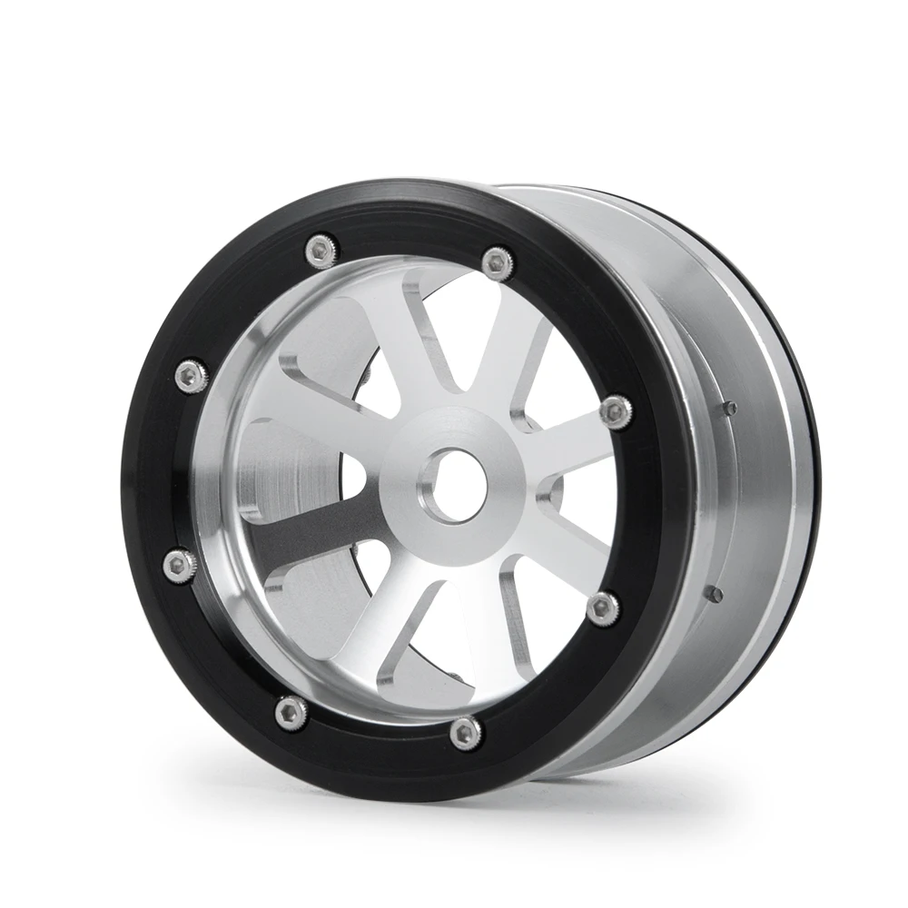 AXSPEED 1/4 шт. 2 дюймовые колесные диски с алюминиевым бусином для 1/10 4WD D90 SCX10 TRX4 Axial Wraith