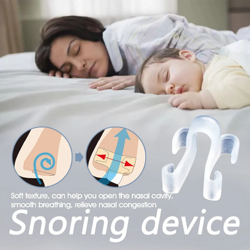 

Sleeping Aid Healthy Care Anti-Snoring Device Snore stop Anti-Snoring Apnea Nose Breathe Clip Stop Snore Device Stop snoring