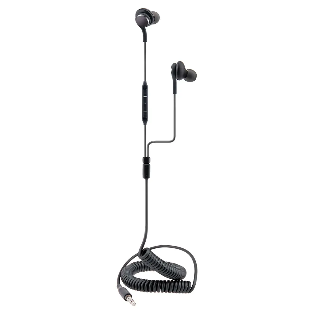 Beautyss 3 5 мм наушники в ухо стерео HIFI музыка телескопические проводные с микрофоном