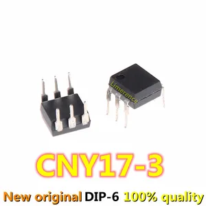 10PCS CNY17-3 CNY17F-3 CNY17F-2 CNY17-2 CNY17 optocoupler isolator