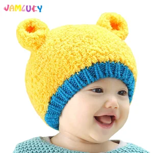 Детские шапки, зимняя шапка для девочек, детские бархатные теплые шапки для младенцев, Мягкая шерстяная шапка для маленьких мальчиков и девочек, зимняя шапка для малышей