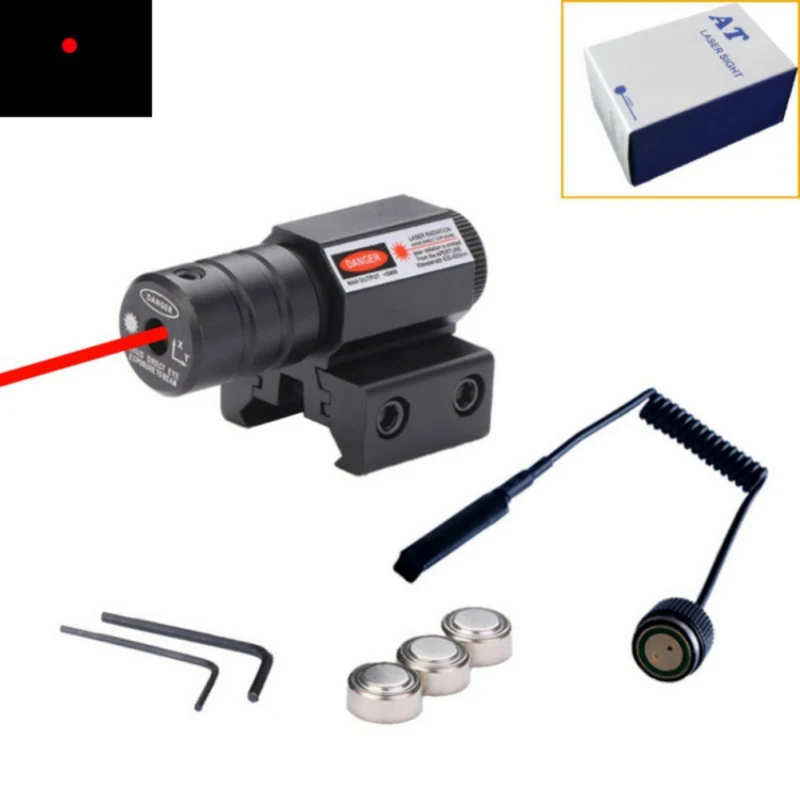 Tactical Green Red Dot Laser Sight Scope Dovetail Weaver Picatinny Rail Mount Hunting Riflescope With Remote Pressure Switch Air | Спорт и