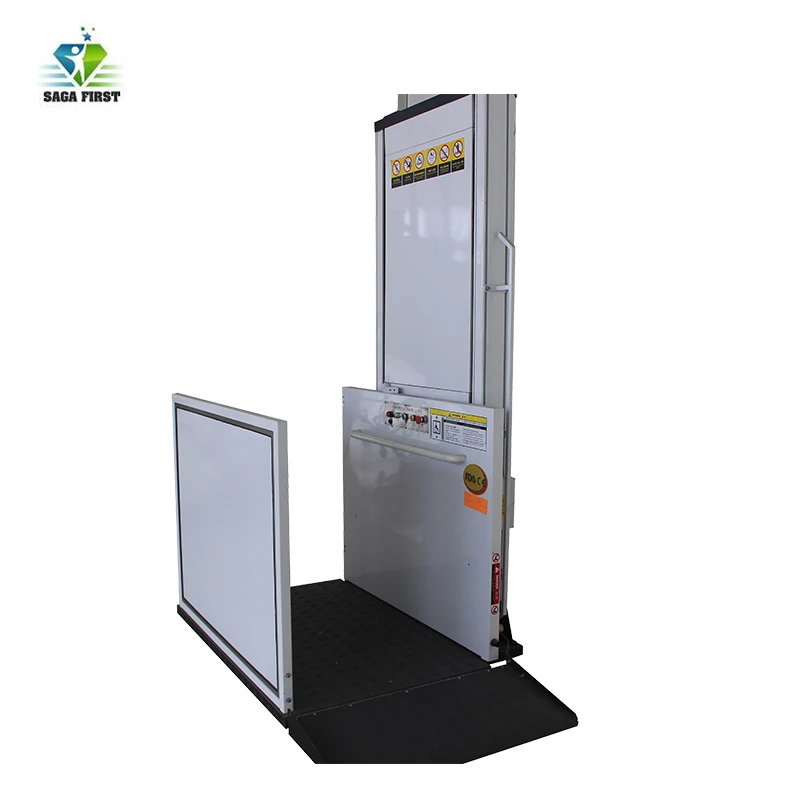 

Vertical Disabled Access Wheelchair Lift for Sale indoor home wheelchair elevator