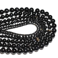 loose spacer black striped agate for making bracelet necklace jewelry
