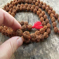 fashion rudraksha knot necklace 108 buddha beads bracelet chic blessing practice all saints day bless chakra christmas yoga