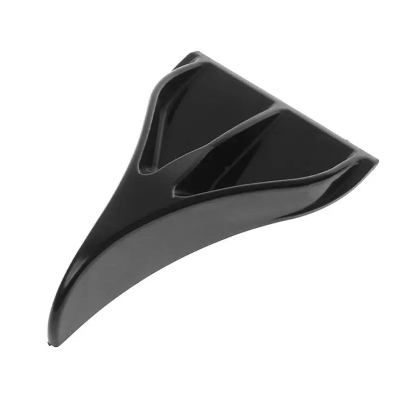 1Pcs Carbon Fiber Shark Fin Kit Diffuser Spoiler Roof Wing Windshield Vortex Generator for Windscreen RoofSpoiler Bumper | Автомобили и