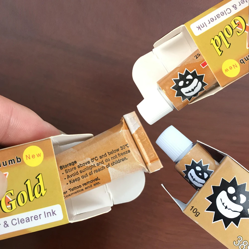 

38% Glod 40% 39% Tattoo Cream Before Operating Semi tattoo Permanent makeup beauty Body Eyebrow Eyeliner Lips Auxiliary products