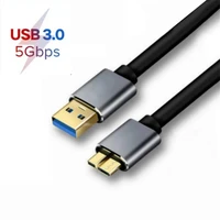 3 0 usb type a to micro b data sync cable fast speed usb 3 0 cord for external hard drive disk hdd samsung s5 note 3 connector