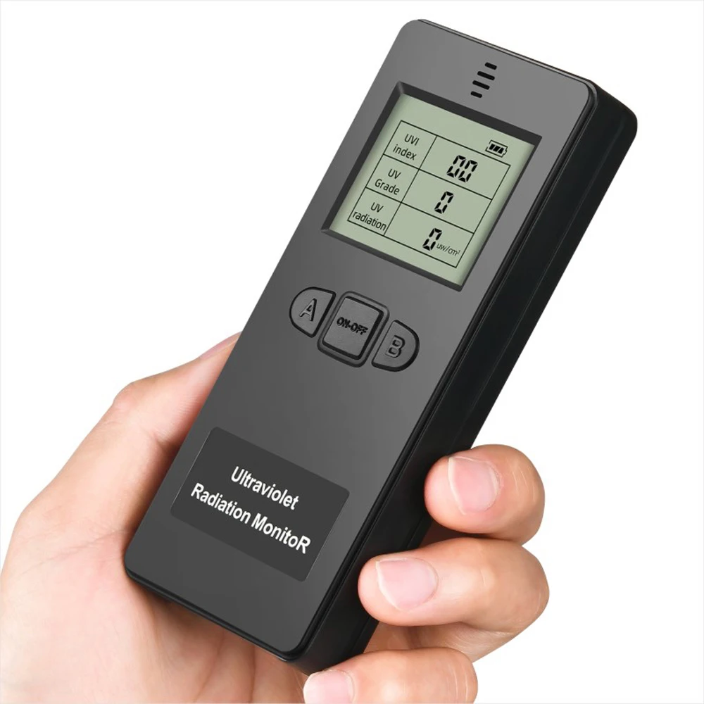 

Portable Digital Ultraviolet Radiation Detector KF-90 Ultraviolet UVI Meter Radiometer Tester Protecter Nuclear Radiation Meter