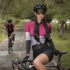 Спортивные костюмы для триатлона GRSRXX, Женский комплект трикотажных изделий для велоспорта с длинным рукавом, комбинезон для езды на велосипеде Anit-UV, одежда для команды MTB