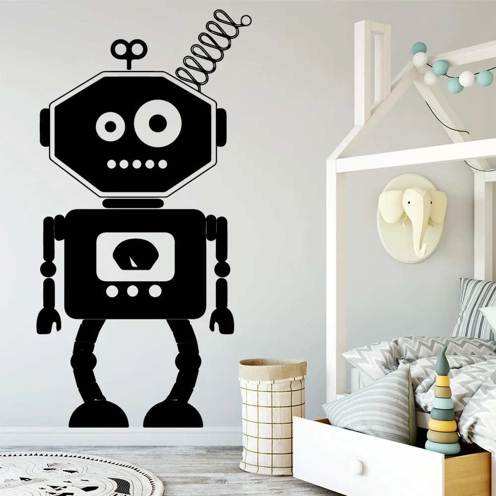 Робота из мультфильма Wall Art наклейки на стену ПВХ материал для детской комнаты