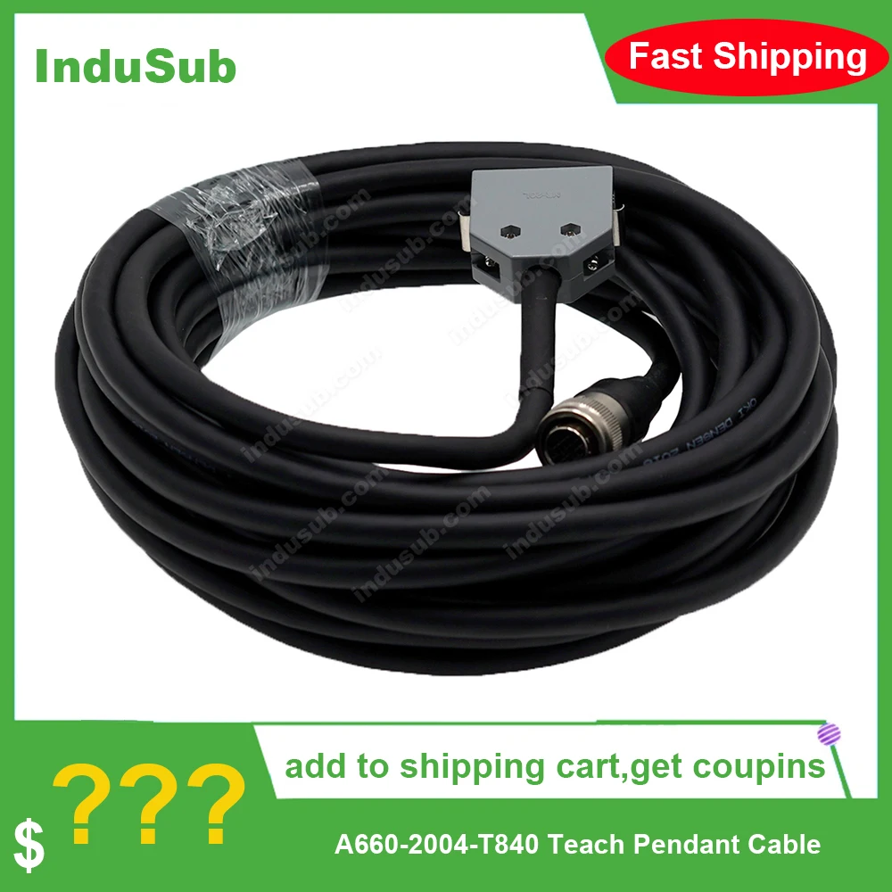 

A660-2004-T840#L12 Servo Encoder Cable A660-2004-T840 Teach Pendant Cable 12m