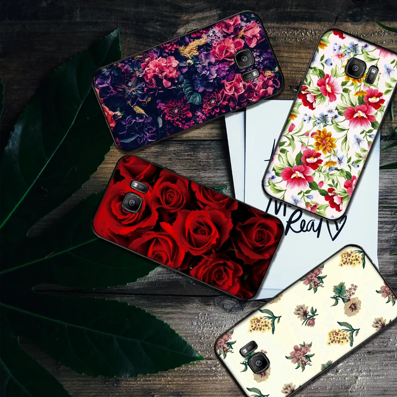 Сексуальный кружевной Мягкий силиконовый чехол для телефона с цветочным