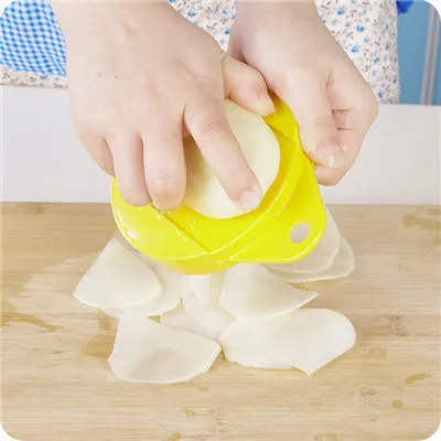 2019 Useful Kitchen Homemade potato chip roaster DIY slicer microwave oven homemade slice baking tray | Дом и сад
