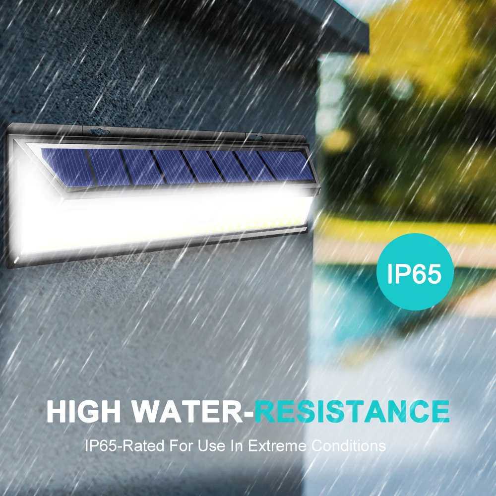 Фсветильник садовый с пассивным ИК датчиком движения 180 светодиодов 4 шт. |