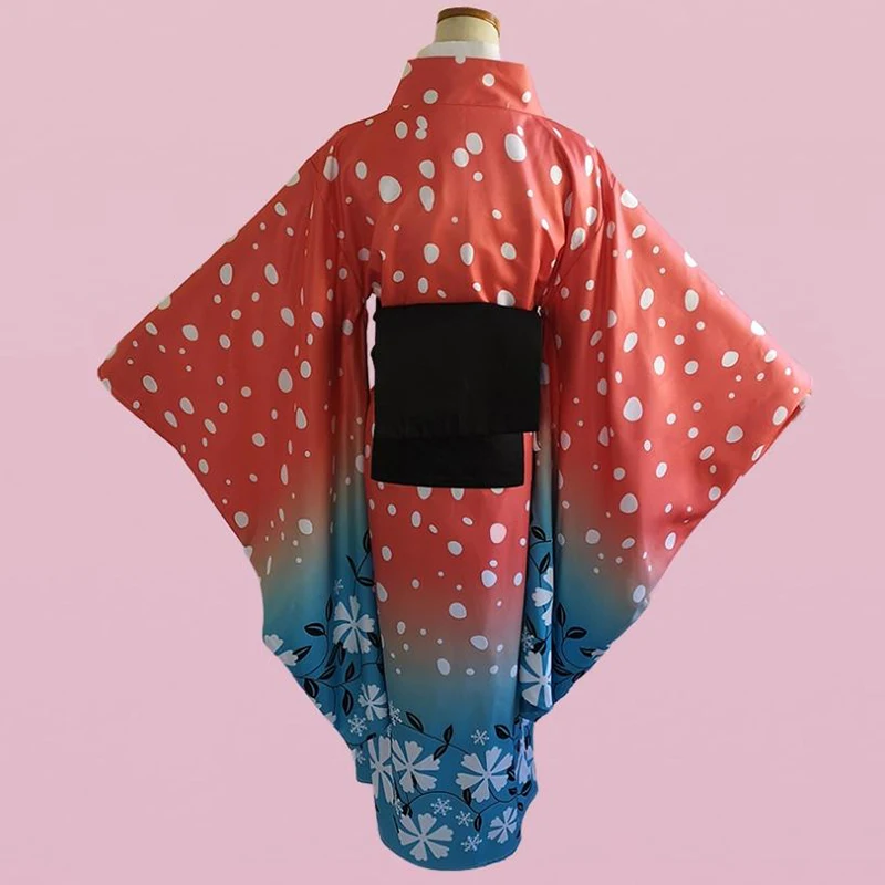 Костюм для косплея из аниме рассекающий демонов кимоно в японском стиле Униформа