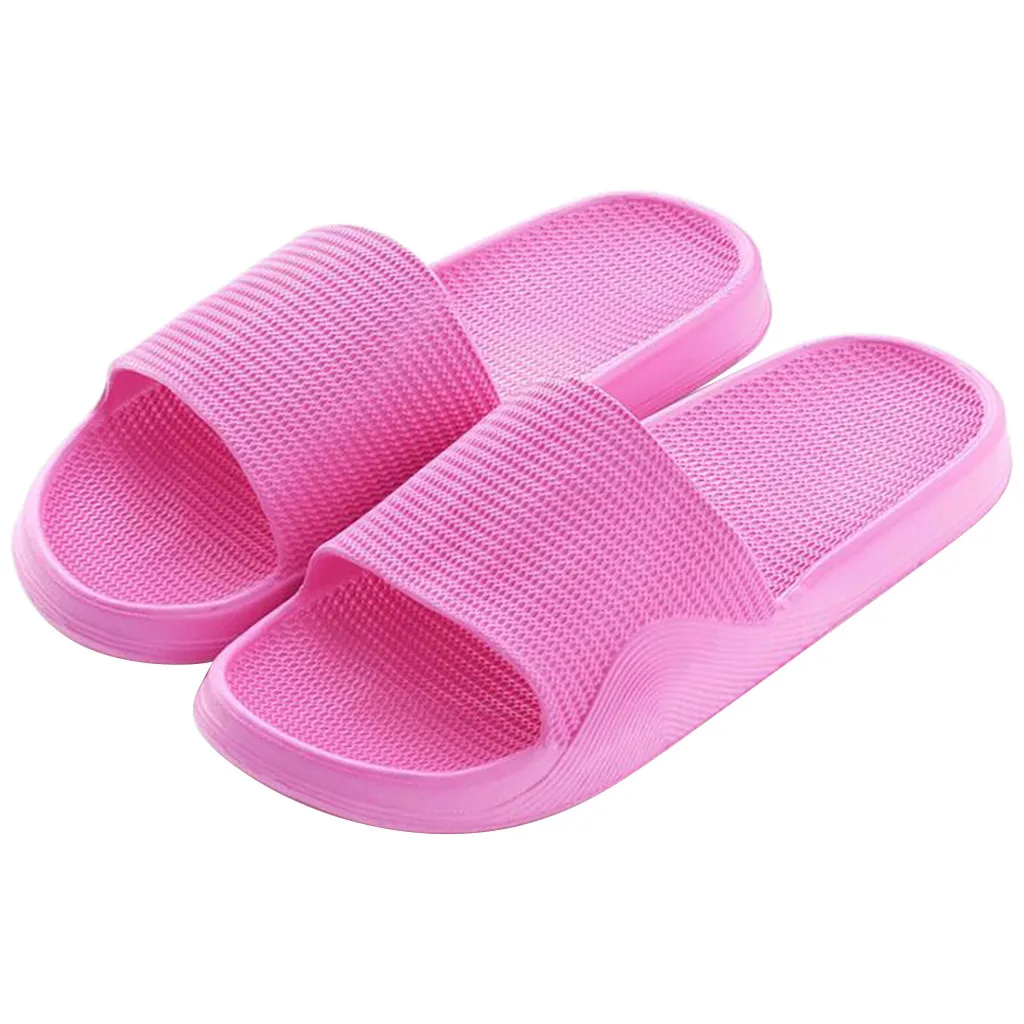 

Unisex Fashion men Simplicity slippers Casual Couples Home Bathroom Shower Non-Slip Slippers Pool Shoes 2021 Summer Beachwear