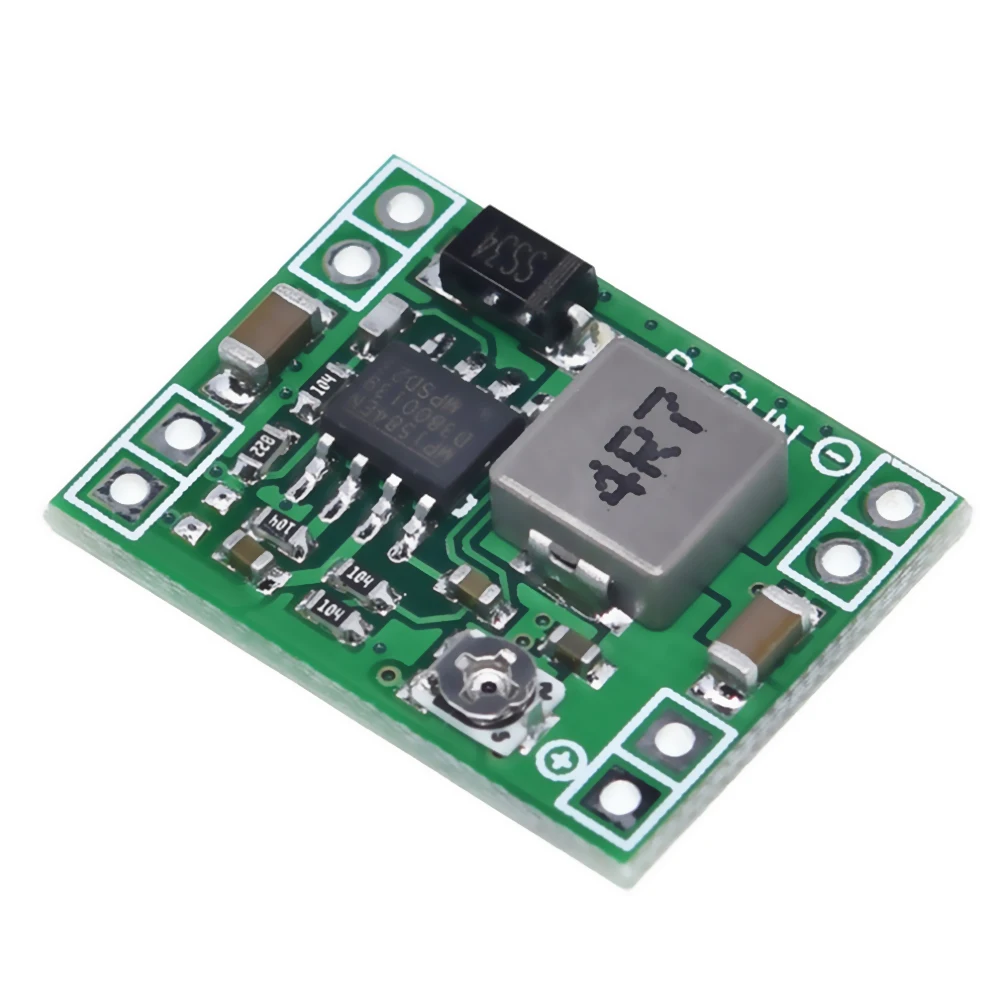 

5PCS Ultra-Small Size DC-DC Step Down Power Supply Module 3A Adjustable Buck Converter for Arduino Replace LM2596