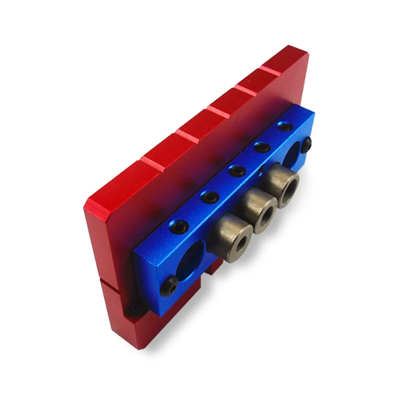 

Woodworking Splicing Board Hole Opener Locator W/ Drills Tenon Hole Punchers Positioning Dowelling Jig Woodworking DIY Tools