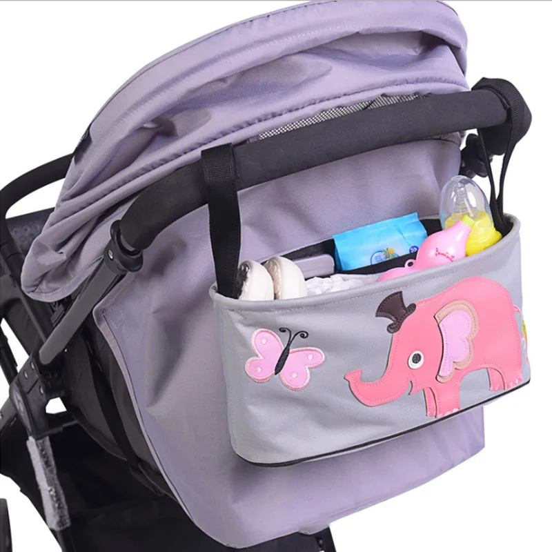 Сумка Органайзер для детской коляски водонепроницаемая Милая мультяшная