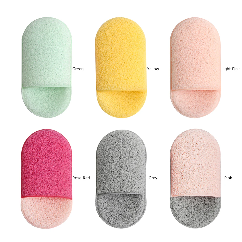 Портативная Мочалка для лица отдыха на природе путешествий овальной формы