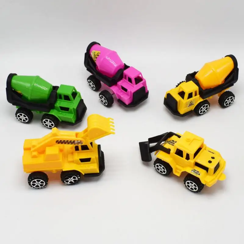 

Mini Diecast Construction Vehicles Model Excavator Bulldozer Tractor Dump Roller Engineering Car Kids Classic Toy Baby Gift