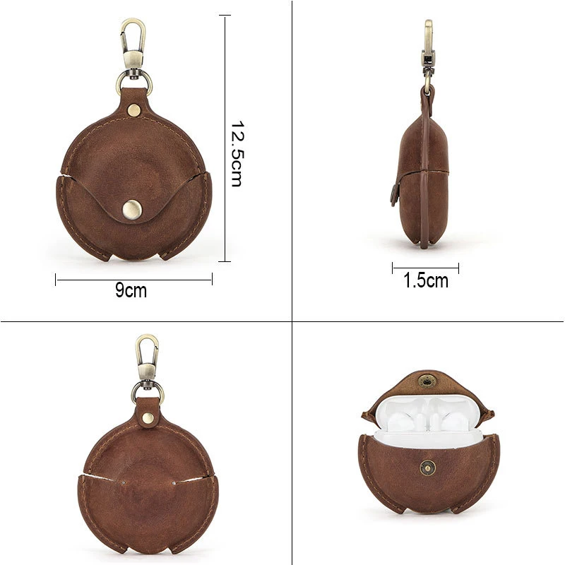 

Leather Nubuck Headset Case for Huawei Freebuds 3 Case Wireless Earphone Case for Huawei Freebuds 3