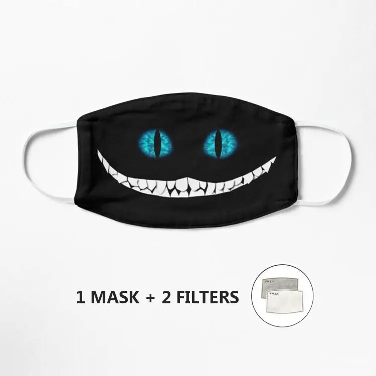 

Cheshire Mask Washable Reusable Cover Face Mask Multiple Protection Mouth Mascarilla