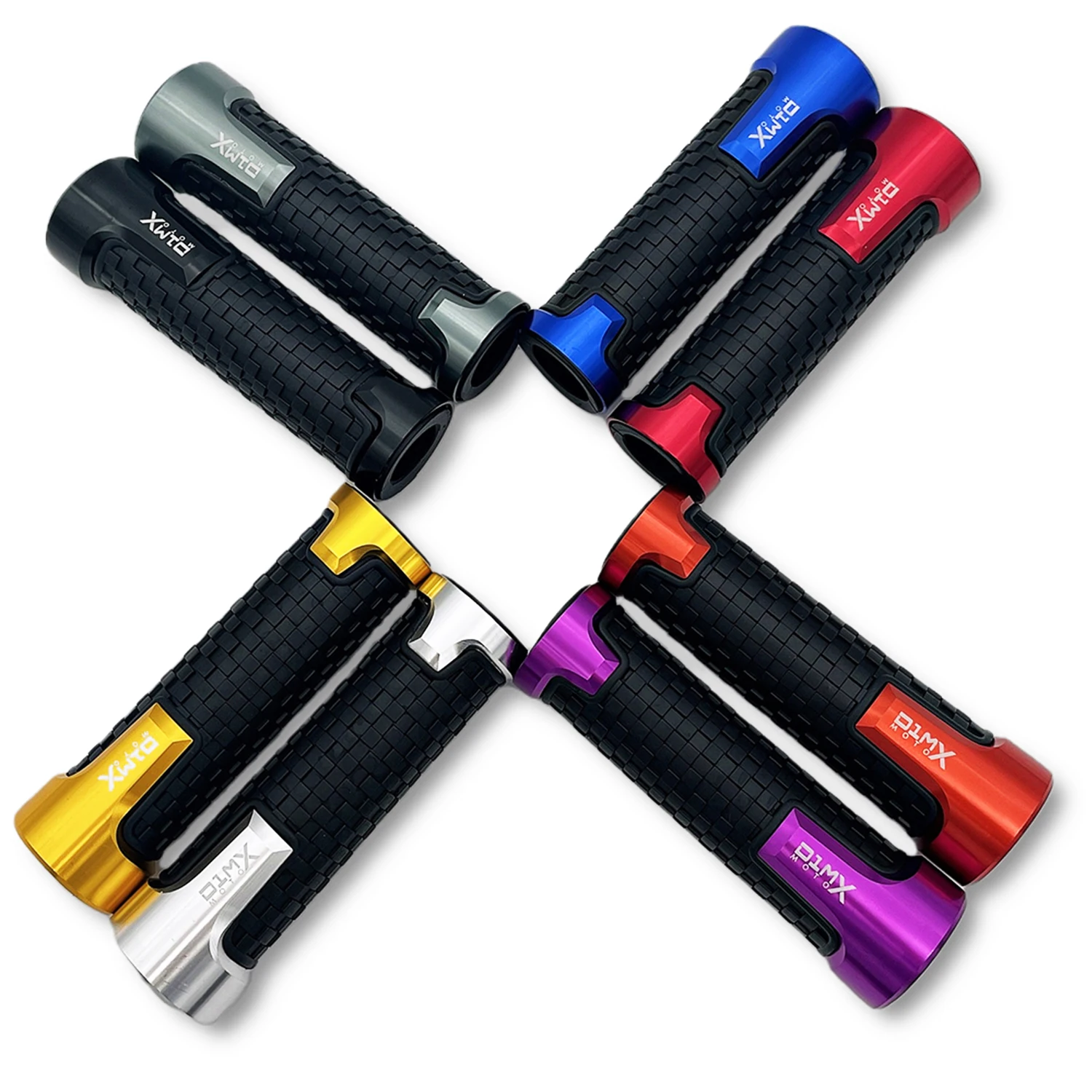 

7/8'' Universal Motorcycle Handlebar Grips Bike Grips Thruster Grips 21.5mm 25mm MT10 NMAX FZ16 Z800 BWSX